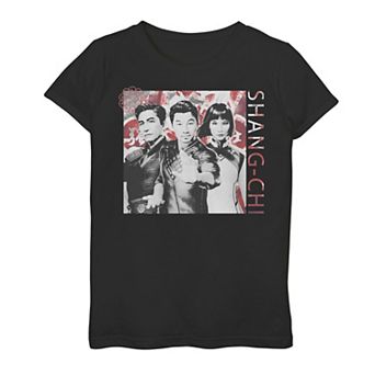 Girls 7-16 Marvel Shang-Chi Family Box Up Graphic Tee