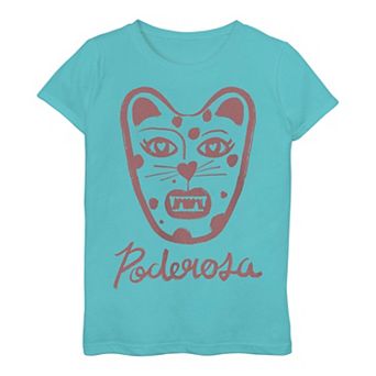 Girls 7-16 Poderosa Cheeta Tee