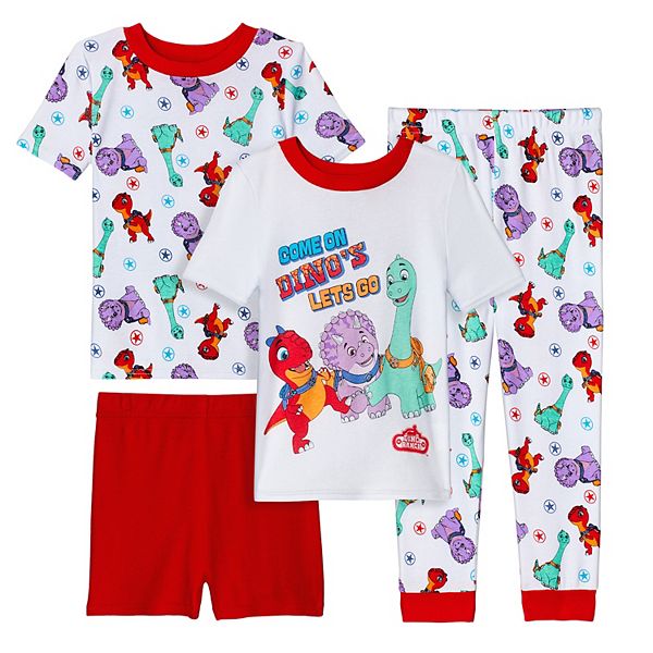 Toddler Dino Ranch Tops & Bottoms Pajama Set Toddler Dino Ranch Tops & Bottoms Pajama Set