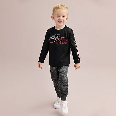 Baby & Toddler Boy Nike DRI-Fit Thermal "Just Do It." Long Sleeve T-Shirt