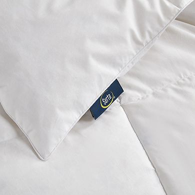 Serta Tencel blend Feather & Down Comforter - All Seasons