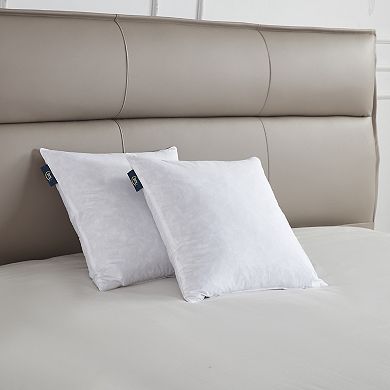 Serta Decorative Medium Firm 2-pack Feather Pillow Insert