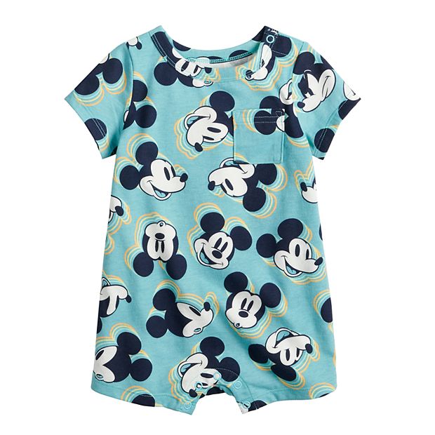 Mickey mouse romper baby 2024 boy