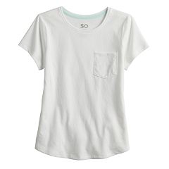 Girls 6-20 SO® Favorite Tee in Regular & Plus