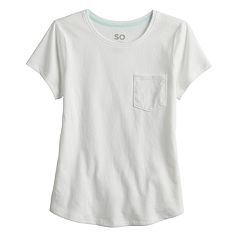NWT Gymboree White Ribbed Tee Basic T Shirt Top Girls 3,4,5/6,7/8,10/12,14 