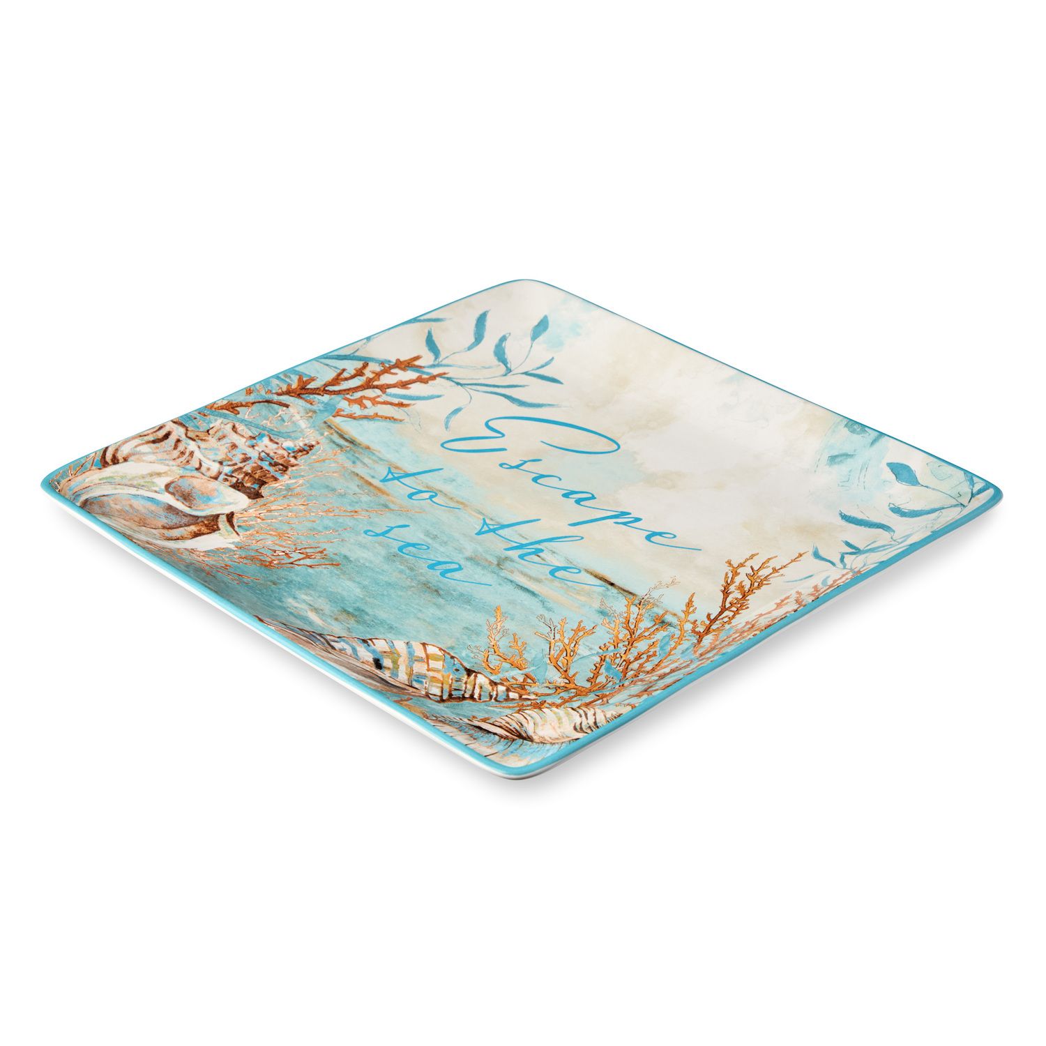 Certified International Escape to the Sea Platter - Thumbnail 4