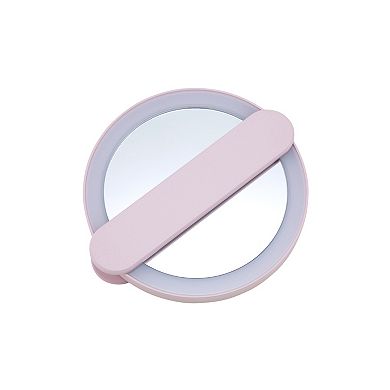 GloTech Handheld Swivel LED Compact Makeup Mirror