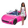 Barbie® Brunette Doll and Convertible Sports Car Playset