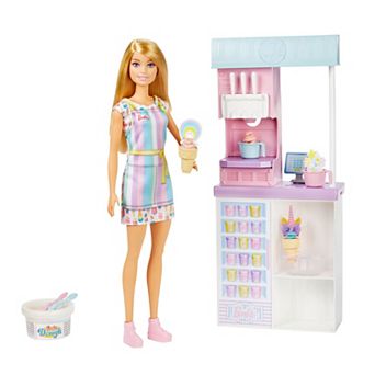 Barbie® Ice Cream Shop Doll and Accessories Playset