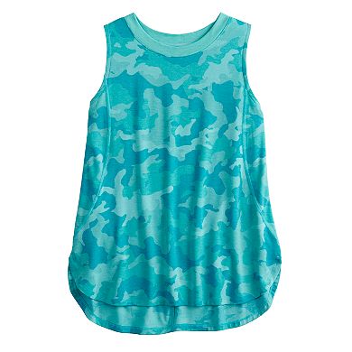 Women's Tek Gear Seamed Easy High-Low Tank Top