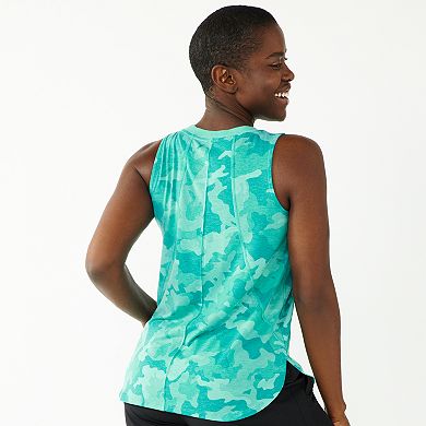 Women's Tek Gear Seamed Easy High-Low Tank Top