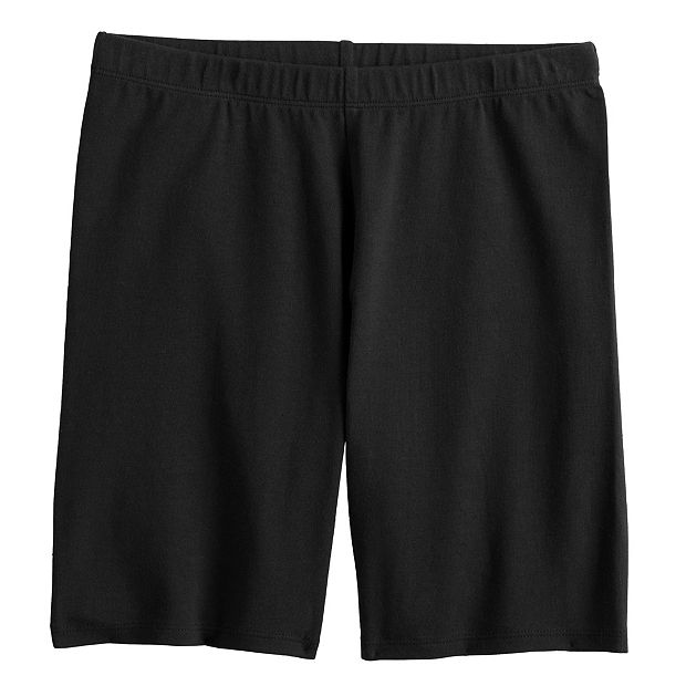 Kohls biker hot sale shorts