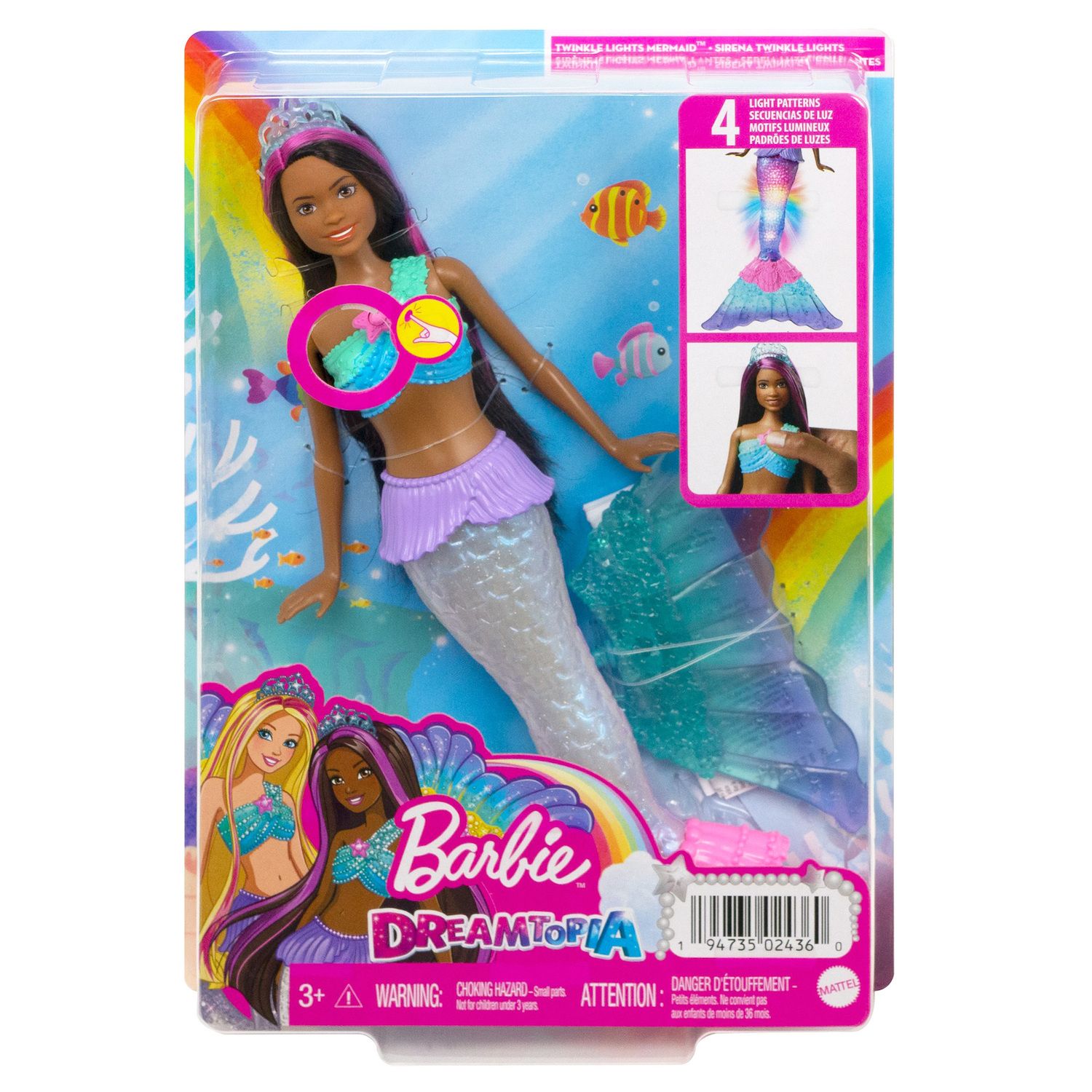 barbie dreamtopia lights mermaid