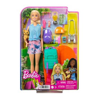Barbie® Doll and Accessories, It Takes Two “Malibu” Camping Doll and 10+ Pieces