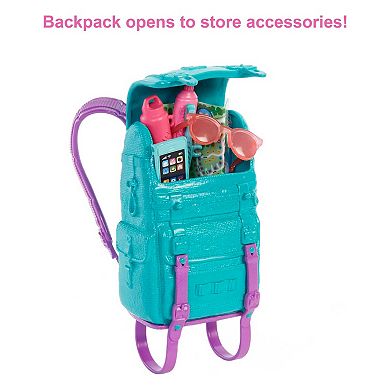 Barbie® Doll and Accessories, It Takes Two “Malibu” Camping Doll and 10+ Pieces