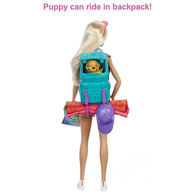 Barbie® Doll and Accessories, It Takes Two “Malibu” Camping Doll and 10+ Pieces