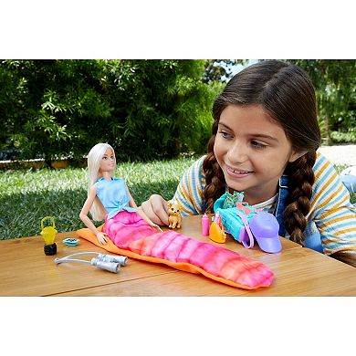 Barbie® Doll and Accessories, It Takes Two “Malibu” Camping Doll and 10+ Pieces