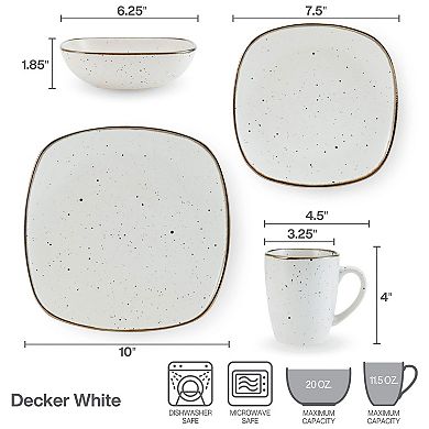 Pfaltzgraff Decker 16-pc. Dinnerware Set