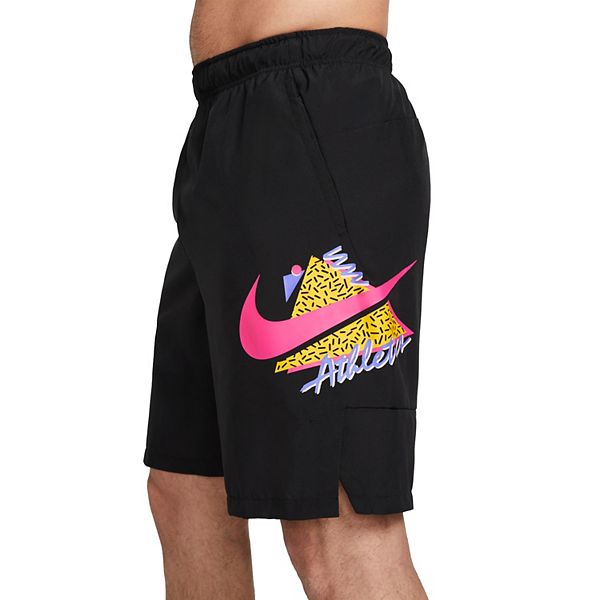 nike sweatshorts red