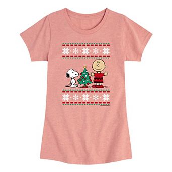 Girls 7-16 Peanuts Charlie Brown Graphic Tee
