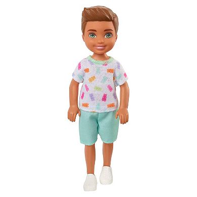 Barbie Chelsea Boy Doll In Colorful T-Shirt