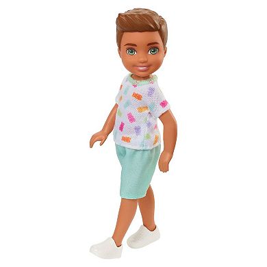 Barbie Chelsea Boy Doll In Colorful T-Shirt