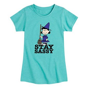 Girls 7-16 Peanuts Lucy Stay Sassy Graphic Tee