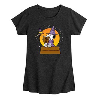Girls 7-16 Peanuts Sorcerer Snoopy Graphic Tee