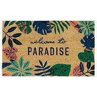 Sonoma Goods For Life Welcome to Paradise Coir Doormat 18x30in Deals