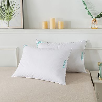 Waverly White Duck Down Pillow