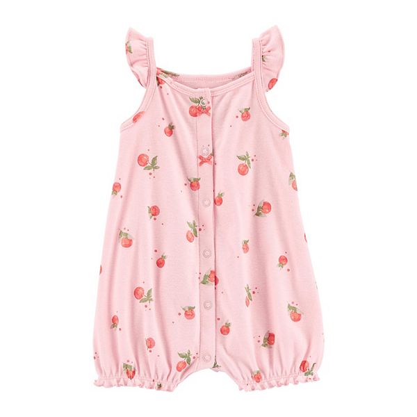Baby Carter's Apple SnapUp Romper