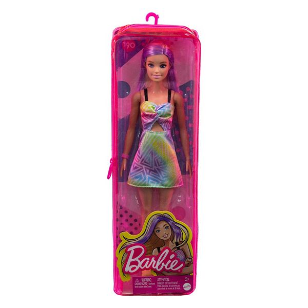 Barbie® Fashionista Blonde Hair with Purple Highlights Fashion Doll