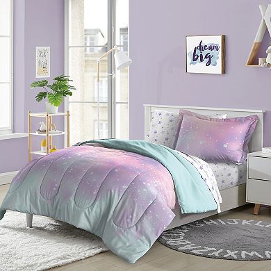 Dream Factory Twilight Comforter Set with Shams in Pink