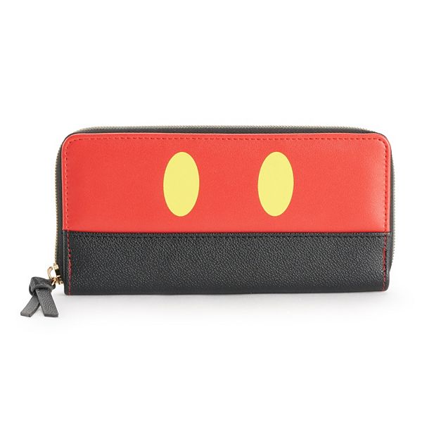 Disney Mickey Mouse Sports Kanji Zip Around Wallet