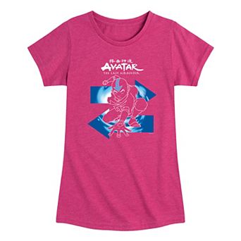 Girls 7-16 Avatar: The Last Airbender Aang Arrows Tee