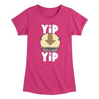 Girls 7-16 Avatar: The Last Airbender Appa "Yip Yip" Tee