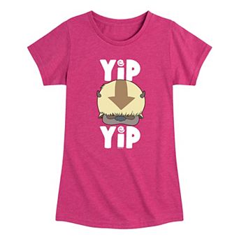 Girls 7-16 Avatar: The Last Airbender Appa "Yip Yip" Tee