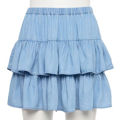 Flowy mini skirt kohls best sale