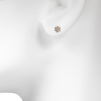 LC Lauren Conrad Stud & Hoop Earrings Set of 12