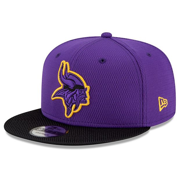 Men's New Era Purple Minnesota Vikings 2021 NFL Sideline Home 59FIFTY Fitted Hat