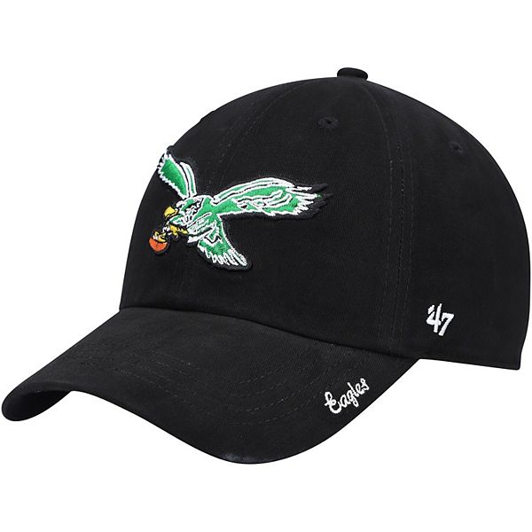 Women's '47 White Philadelphia Eagles Miata Clean Up Logo Adjustable Hat