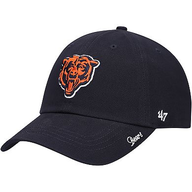 Women's '47 Navy Chicago Bears Miata Clean Up Legacy Adjustable Hat