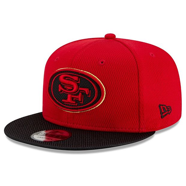 New Era San Francisco 49ers Faux Leather Black On Black 9fifty