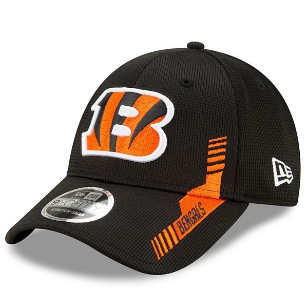 Cincinnati Bengals New Era Toddler 2021 NFL Sideline Home 9FORTY Snapback  Adjustable Hat - Black