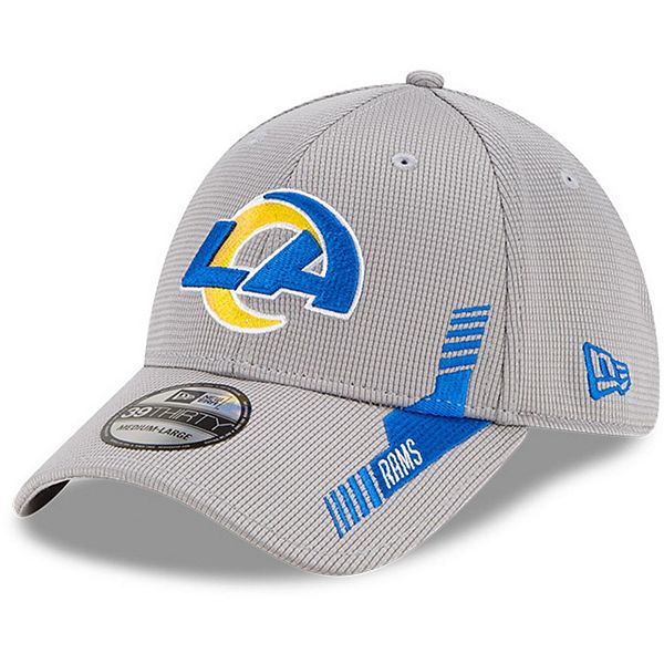 Los Angeles Rams New Era 2021 NFL Sideline Road 39THIRTY Flex Hat