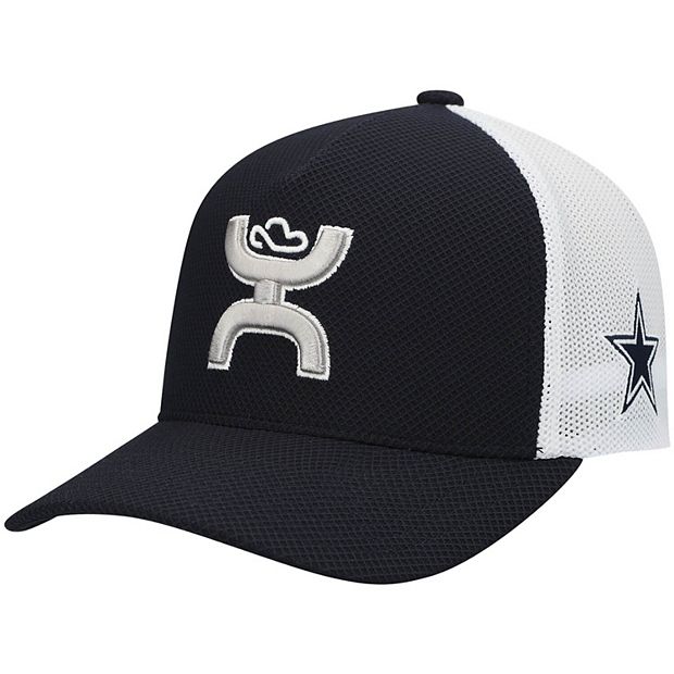 Hooey Men's Dallas Cowboys Golf Snapback White Trucker Hat