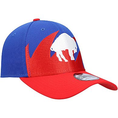 Men's New Era Royal/Red Buffalo Bills Surge 39THIRTY Flex Hat