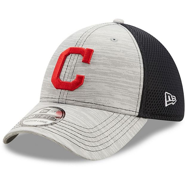 New Era Men's Cleveland Indians Golfer Gray Hat