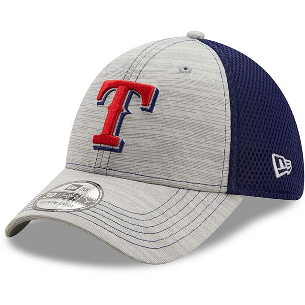 Youth New Era White/Red Texas Rangers Fresh 9FORTY Trucker