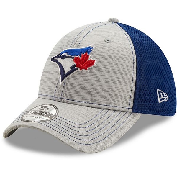 Men S New Era Gray Royal Toronto Blue Jays Prime Neo 39thirty Flex Hat